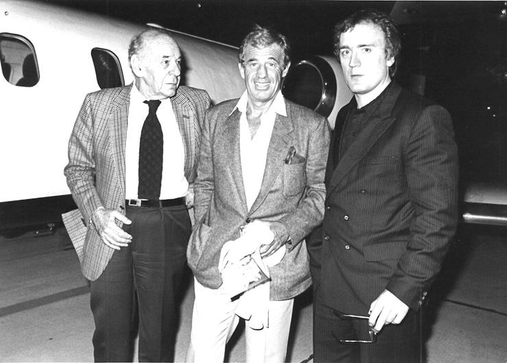 Alexandre Mnouchkine, Jean-Paul Belmondo, Thomas Schühly
