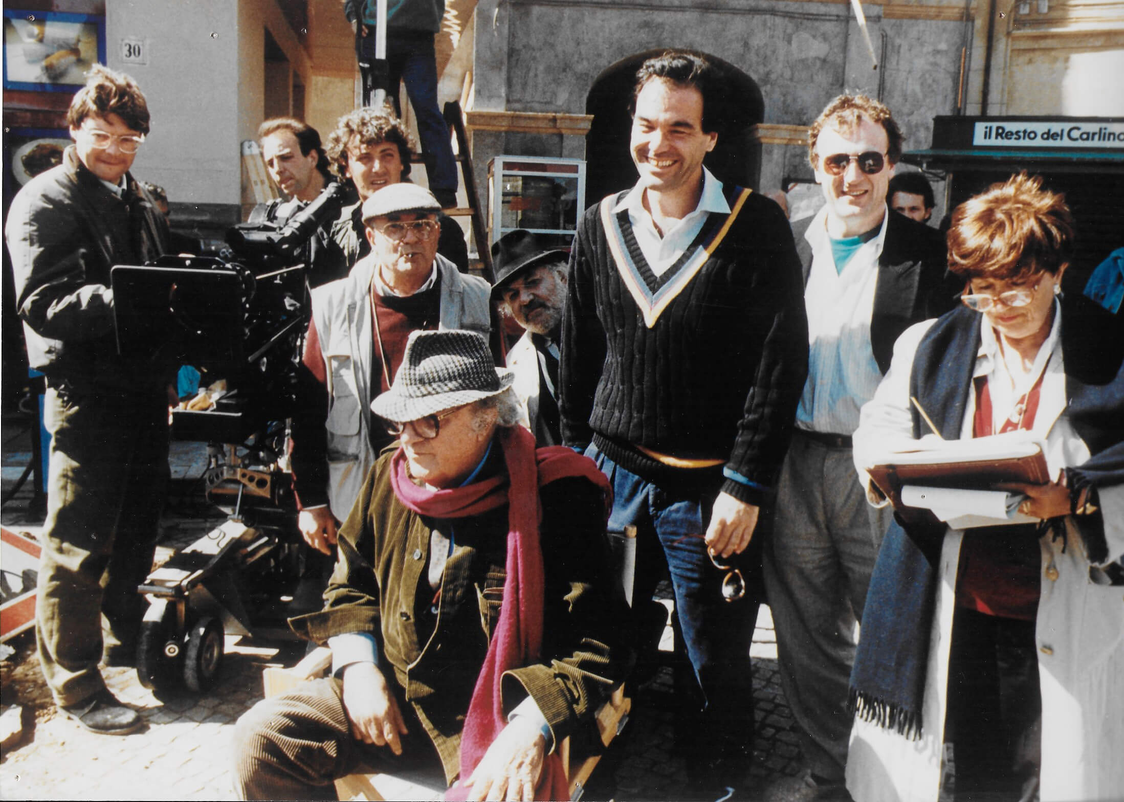 Frederico Fellini, Oliver Stone, Thomas Schühly_